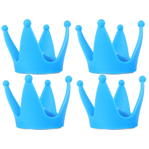 4St Motorhelm Versiering Silicone Met Flexible Dubbele Zuignap 1