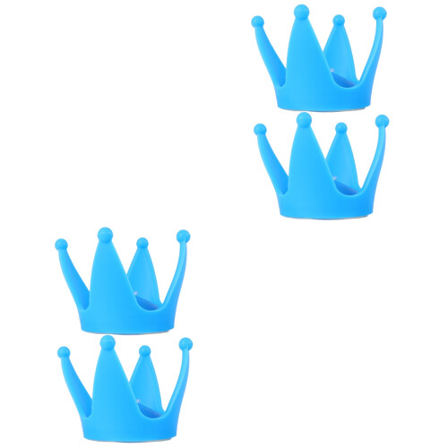4St Motorhelm Versiering Silicone Met Flexible Dubbele Zuignap 2