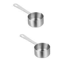 2St Mini Sauslepels Van Hoogwaardig Rvs Voor En Serveren