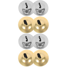 4Paren Paar Kleine Koperen Percussiecymbalen, Handinstrument Voor Kids