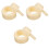 3Sets Witte Ijshoorntjes - Ergonomisch Handvat DIY Ijs Cone Maker 2