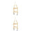 2St Beige Vogel Schommel Hangend Speelgoed 4