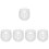 5St Wandrek Van Wit Plastic Voor Speaker En Router Opslag 4