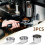 3pcs 51mm Stainless Steel Coffee Filter Basket, Reusable Coffee Machine Filter for Single/Double/Four Cup 6