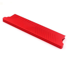 4X Dissipador de Calor RAM, Dissipador de Calor, Resfriamento, para DDR2 DDR3 DDR4, Memória de Mesa, Almofada de Dissipação de Calor, Vermelho