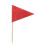600 Pcs Solid Red Toothpick Flags Small  Plain Red Color Stick Cupcake Toppers Flags DIY Decoration 3