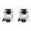 2X Waterproof Camera Case for  MAX Panoramic Sports Camera Bezel Underwater Protective Case Diving Accessories 2