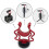 8PCS Universal Microphone Wavy Shock Mount Adapter Plastic Microphone Bracket Mount Replacement for  By-Mm1 5