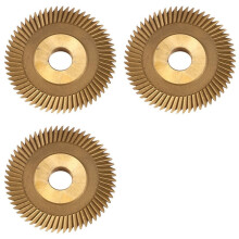 3X Milling Cutter (60X7.3X12.7Mm) Suitable for Wenxing Key Cutting Machine 100A, 100A1, 100A2, 100A3