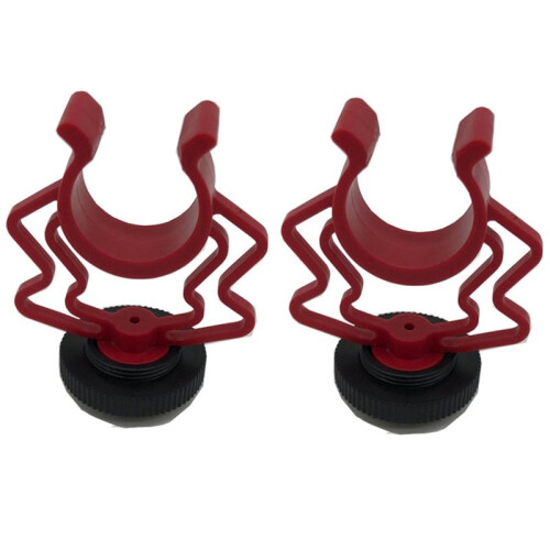 8PCS Universal Microphone Wavy Shock Mount Adapter Plastic Microphone Bracket Mount Replacement for  By-Mm1 2