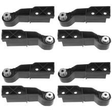 4 Paar Bumpergrillhouder Montagebeugelbevestigingsclip 4F0807771 4F0807772 voor A6 C6 2005-2011 RS6 2008-2011