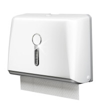 Commercial Paper Towel Dispenser Wall Mount with Key Pack No Drilling or Screws Install for Bathroom Restroom Kitchen
