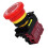 2pcs 22mm LA36M Emergency Stop  Lockable Push Button 1NC Red Mushroom  E-Stop Switches  Off VaneAims 5