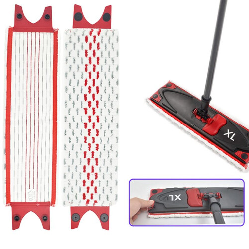 For Vileda UltraMax XL Reusable Mop Cloth Microfiber Mop Pad Replaceable, Quick-Drying, Machine Washable 8pcs 2