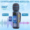 Professional Wireless Lavalier Microphone System with  Noise Reduction LED Power Display for Live Streaming Vlog B 6