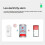 2Pcs  WiFi Vibration Sensor Alarm Wireless Vibration Detector Alert Real- Activity & Shock Detection Black 6