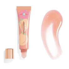 (14-Pure Peach) Charlotte Tilbury Lip Balm Facial Setting Powder Delicate Texture Flawless Liquid Foundation Cosmetics Moisturize Setting Spray