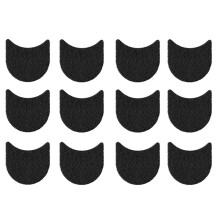 12PCS Mic Wind Muff Kit for GO 3/3S Windproof Cotton Audio Noise Reduction Sponge Accessories for Thumb Cameras