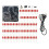 DIY Electronic Kit LED Thumb Flowing Light Production Kit Light-Emitting Diode Microcontroller Soldering Practice Kit 2