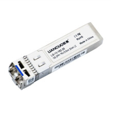 LIANGUO 10G SFP+ Fiber Module Transceiver 20KM DDM LC Optical Fiber Module Single Mode for HORACO SFP