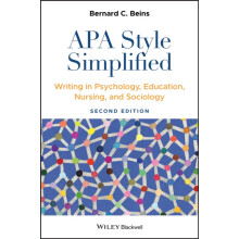 APA Style Simplified by Beins Bernard C. Ithaca College USA Paperback