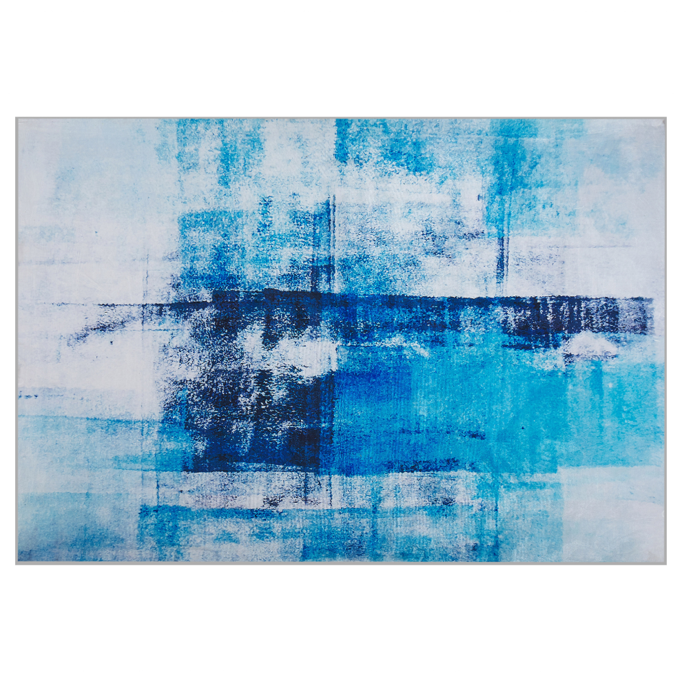 Beliani Rug Trabzon Blue 160 X 230 Cm
