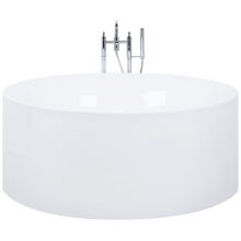 Freestanding Bathtub IBIZA 1400 x 1400 mm White