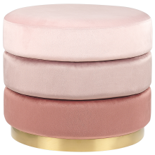Pouffe LOUIN Velvet Pink