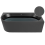 Beliani Corner Bath GOCTA Left Hand 1700 x 800 mm Black 1