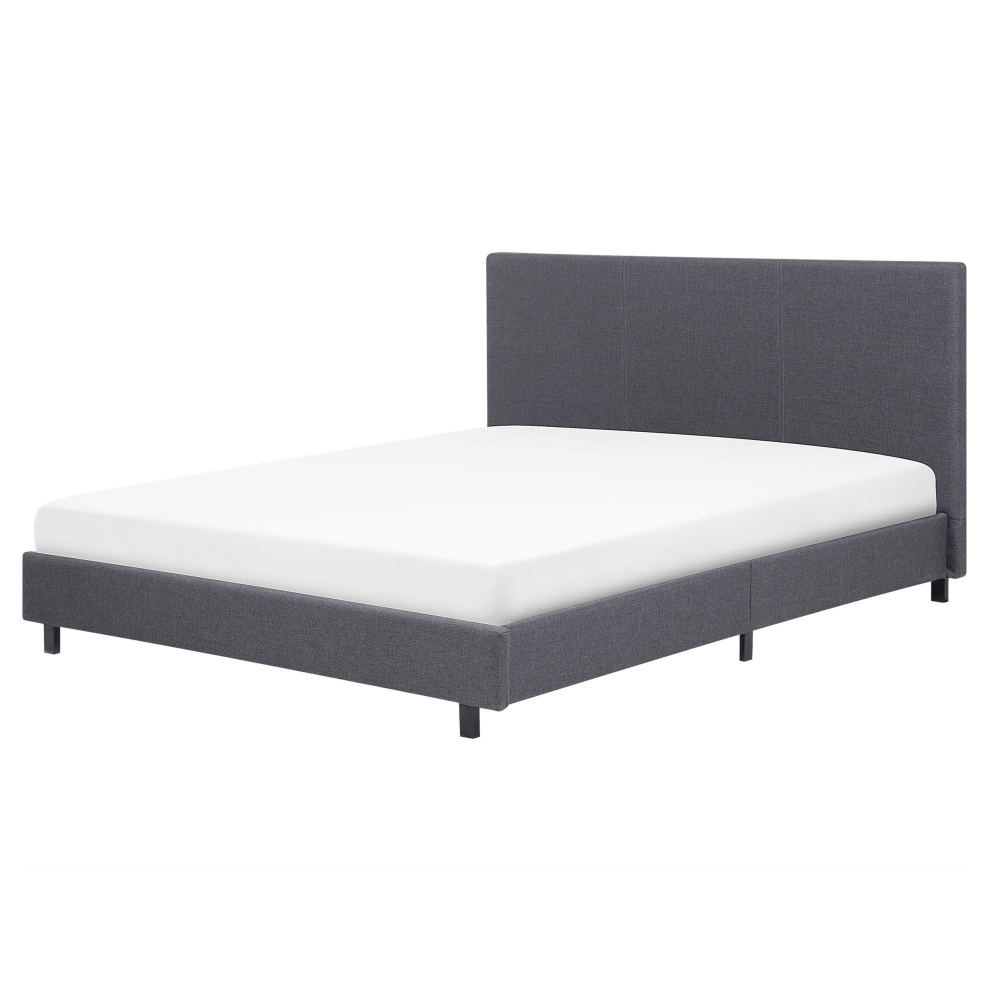 Bed Fabric ALBI 160 x 200 cm (EU King Size) Grey