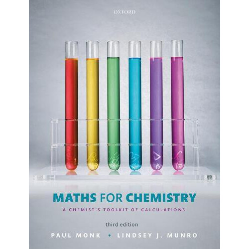 Maths for Chemistry by Lindsey Munro Paperback Book