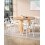 Beliani Set of 4 Dining Chairs MORILL White 2
