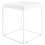 Beliani Side Table SAXON Metal White 1