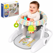 Baby Activity Seat with Play Mat & Toys 3-in-1