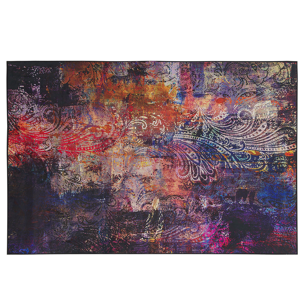 Beliani Rug Mardin Multicolour 140 X 200 Cm