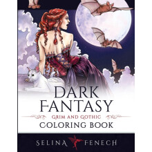Dark Fantasy Coloring Book by Selina Fenech Paperback Book