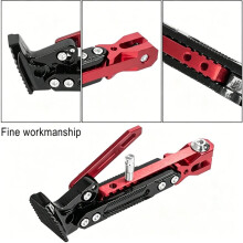 Upgrade Adjustable Kickstand Parking Bracket Foot Support for Modified Single-Leg Support Electric Scooter Accessories A