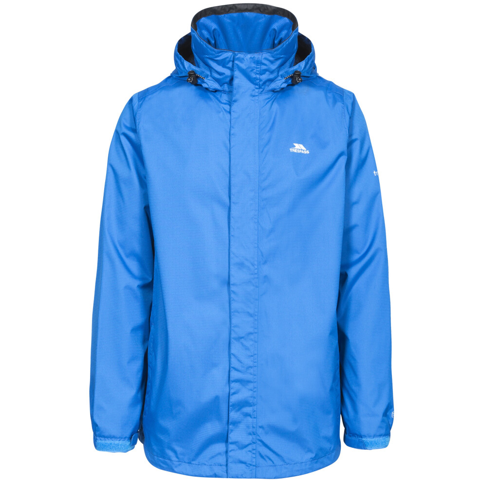 Trespass (Xxxl, Blue) Mens Waterproof Jacket - Fraser Ii