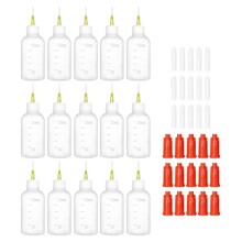 Tip Glue Squeeze Bottle, 50cc Glue Bottle with Blunt Tip Applicator Bottle,Quilted Finish or Replenish Oil,Liquids,Paint