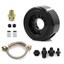 Vtec Oil Adapter Conversion Kit for LS B20 Oil Filter Sender Sandwich Plate Cooler Adapter Kit