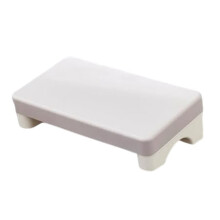 Heavy Duty Plastic Step Stool for Kitchen, Bathroom, Makeup - Versatile Step Stool for Easy Access to Counters
