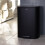 Charles Bentley CHARLES BENTLEY Kitchen Bin, 50 Litre Capacity, Black, Pedal Function, Kitchen Bin, Rubbish Bin, Waste Bin, Pedal Bin, Black Bin, Soft Close Function, 1
