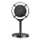 Vintage Style Microphone Simulation Classic Retro Dynamic Vocal Mic Universal Stand for Live Performance Sing Black 1