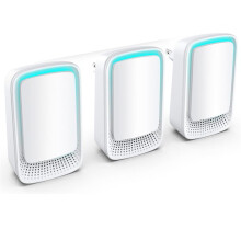 Ionizadores de Ar para Casa, Pacote com 3 Unidades, Gerador de Íons Negativos, Purificador de Ar Silencioso para Quarto, Escritório, Cozinha,
