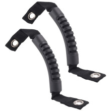 2Pcs Grab Handles Black Rear Safety Grab Padded Roll Bars for JK TJ