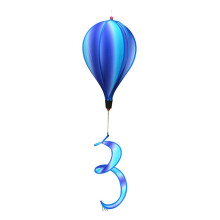 Hanging Hot Air Balloon Wind Spinners Rainbow Windsock Rainbow Hot Air Balloon Hot Air Balloon Wind Rainbow Curlie Yards