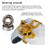 Gaming Racing Wheel  Steering Game Controller for  One X S Elite 3D Printed Accessories 2
