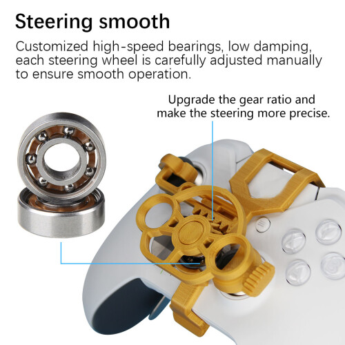 Gaming Racing Wheel  Steering Game Controller for  One X S Elite 3D Printed Accessories 1