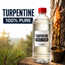 Turpentine 100% Pure Gum Spirits of Turpentine Pine 1000 ml 33.81oz