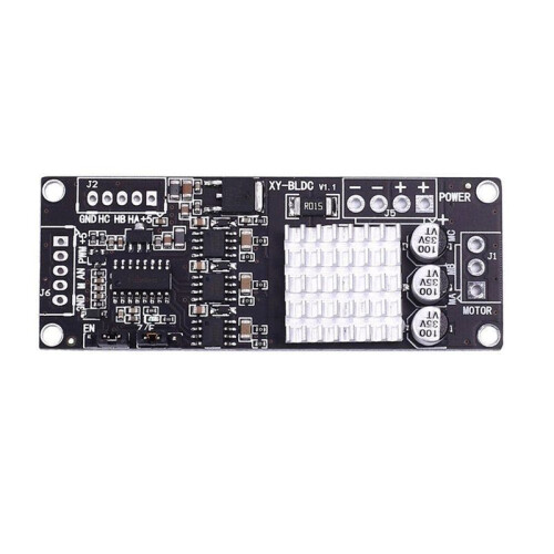 12V-30V 200W Three-Phase BLDC Motor Controller Hall Sensor 10KHz PWM Driver Forward Reverse